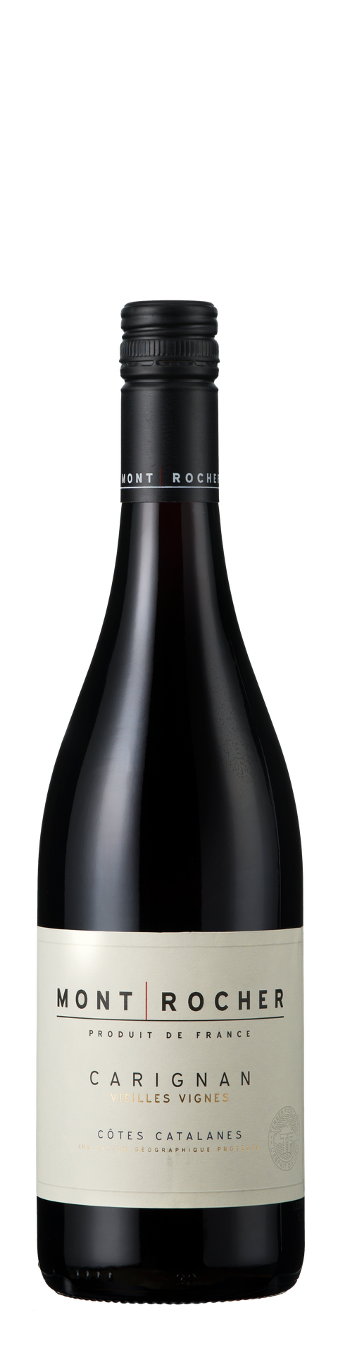 Mont Rocher, Carignan, Vieilles Vignes, IGP Côtes Catalanes, France, 2023