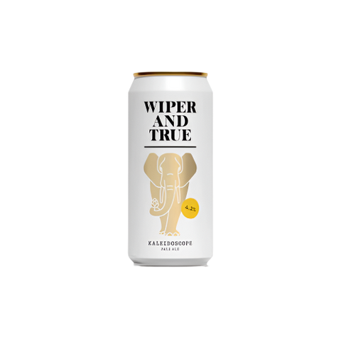 Wiper and True Kaleidoscope Pale Ale Can