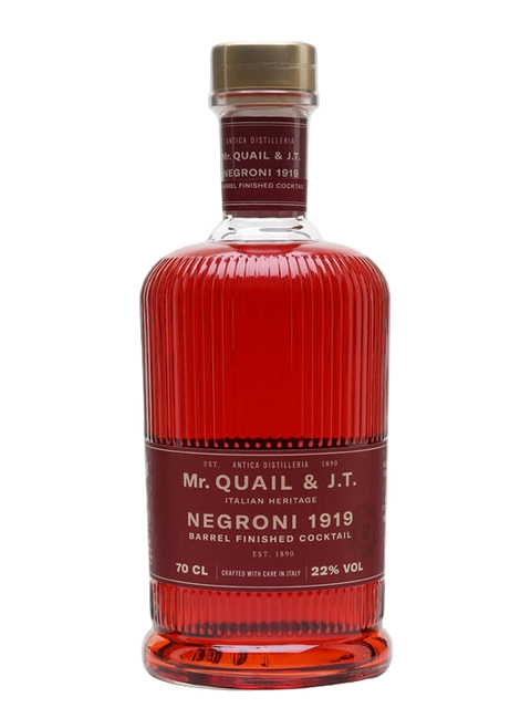Mr Quail and JT. Negroni 1919