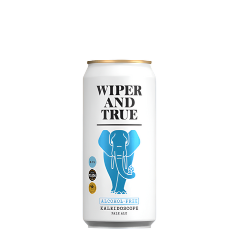 Wiper and True Kaleidoscope 0.5% Pale Ale Can