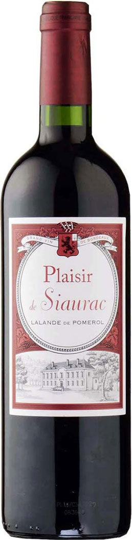 Château Siaurac, Plaisir de Siaurac, Lalande de Pomerol 2022