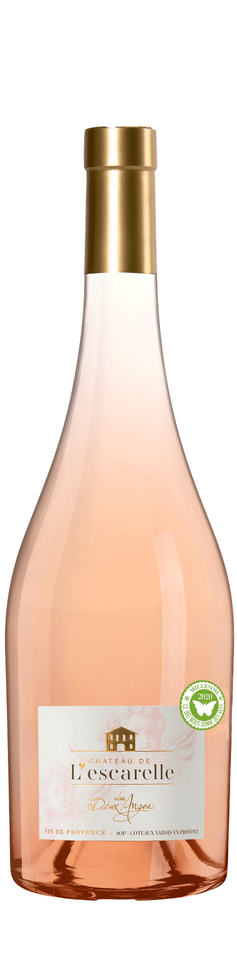 Château L'Escarelle, Les deux Anges Rosé, AOP Côteaux Varois en Provence, 2024