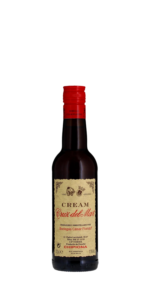 Bodegas Cesar Florido, Cream Cruz del Mar, NV Half Bottle